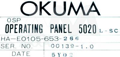 HA-E0105-653-266 / HAE0105653266, Operating-Panel - Okuma