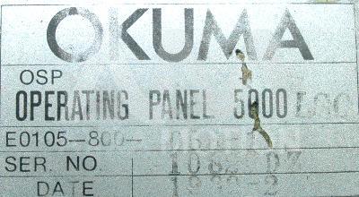 HA-E0105-800-055-1 / HAE01058000551, Human-Machine-Interface - Okuma