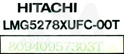 LMG5278XUFC-00T / LMG5278XUFC00T, LCD - Hitachi-Seiki